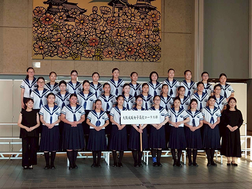 合唱学園 学園コーラス部の高校生が大阪府合唱コンクールにて金賞を受賞